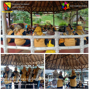 RAPAT PENYULUHAN VIT A DARI PUSKESMAS KIANGROKE (SUB UNIT BAGIAN KB)